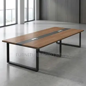 2.4 Meter Brown Table | Executive Modern | Boardroom Tables