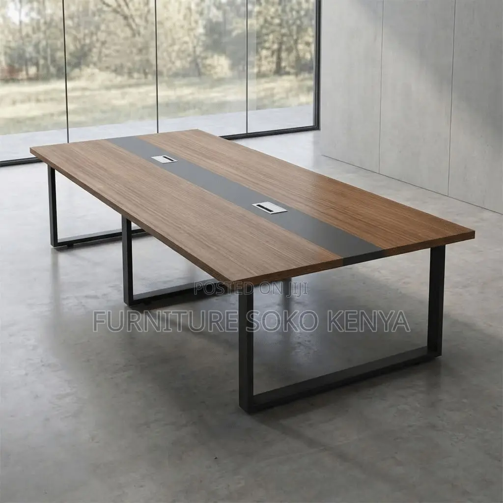 2.4 Meter Brown Table | Executive Modern | Boardroom Tables