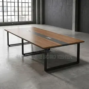 2.4 Meter Brown Table | Executive Modern | Boardroom Tables