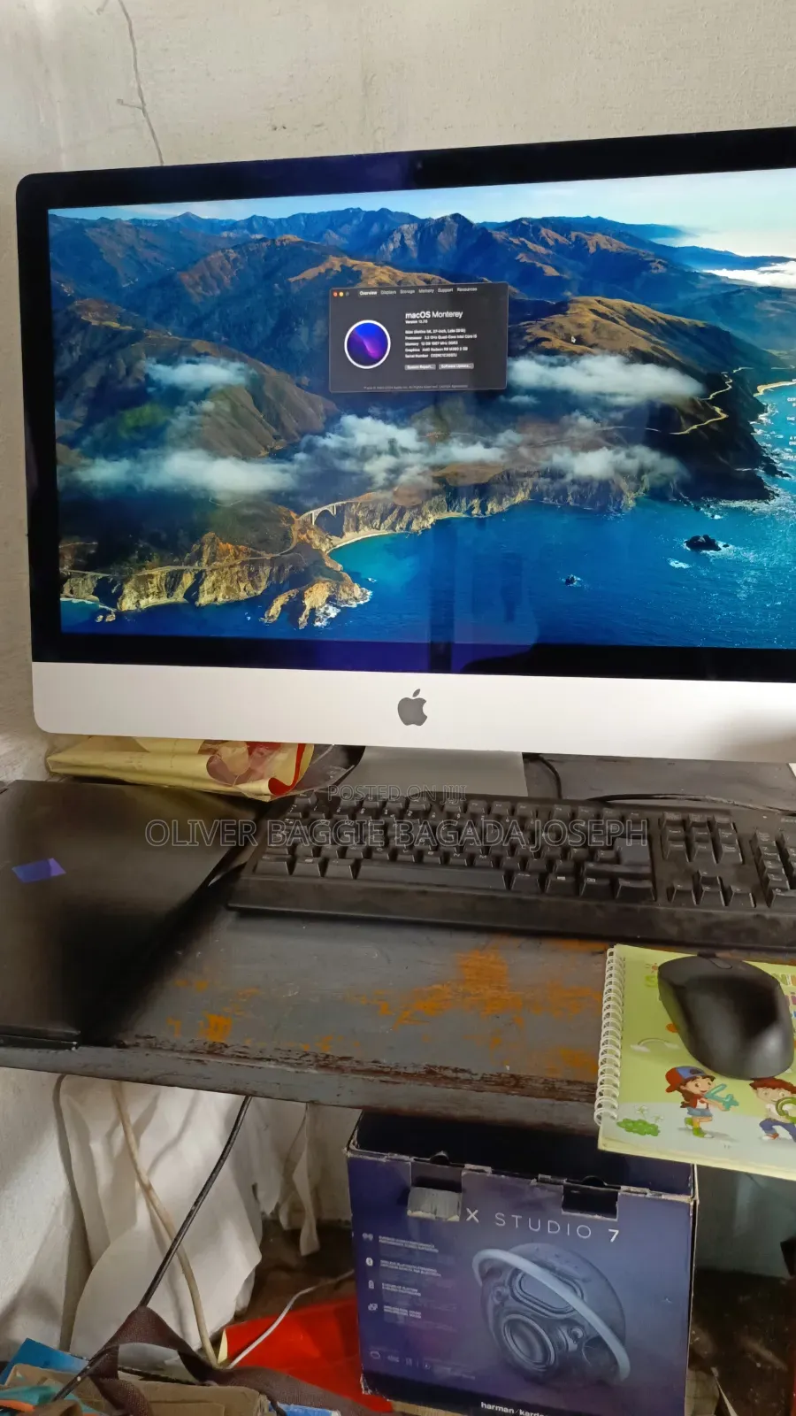 Desktop Computer Apple iMac 12GB Intel Core i5 SSD 1T