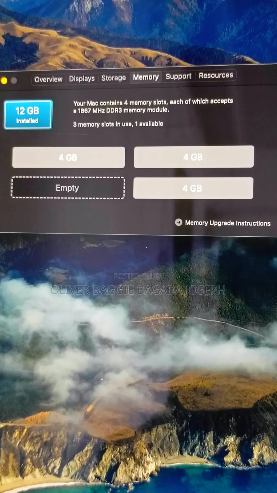 Desktop Computer Apple iMac 12GB Intel Core i5 SSD 1T