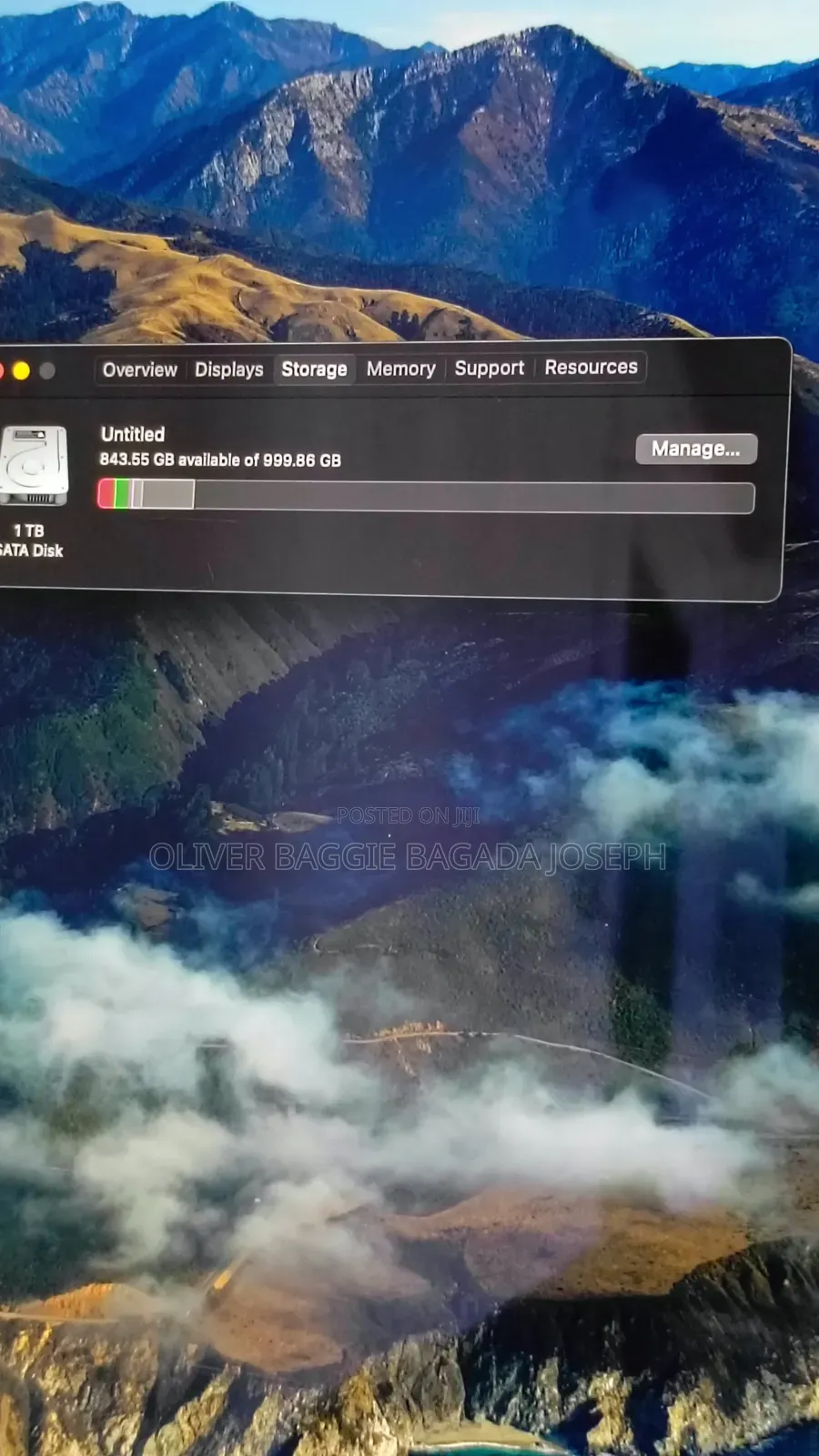 Desktop Computer Apple iMac 12GB Intel Core i5 SSD 1T