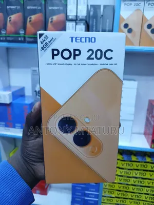 New Tecno Pop 20C 64 GB Black
