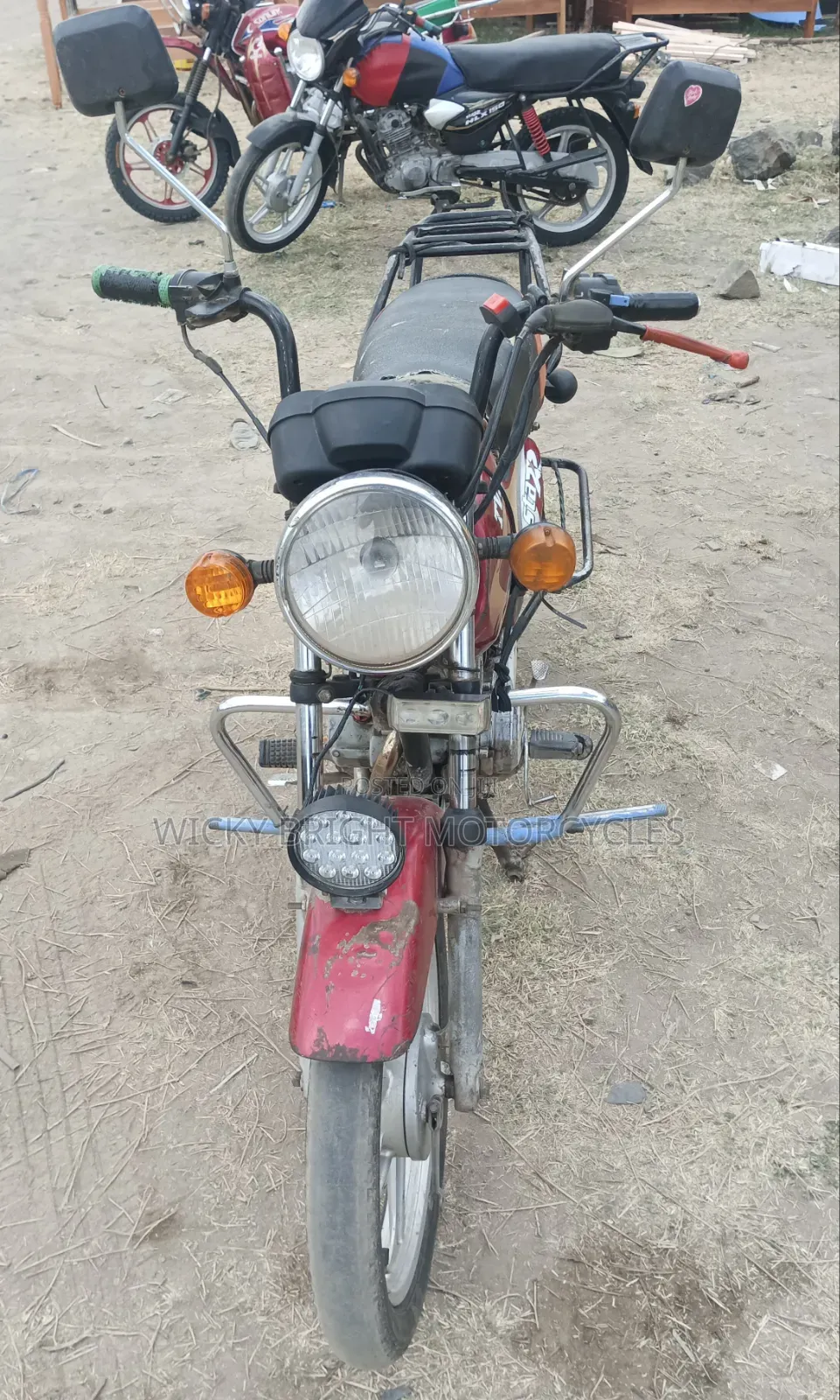 TVS XL 100 2020 Red