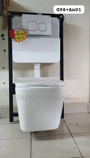 Concealed Cistern and Toilet.