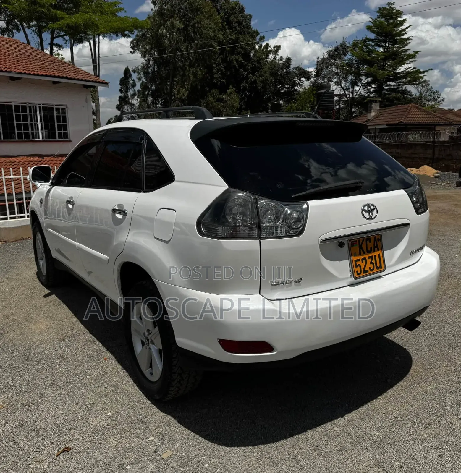 Toyota Harrier 2008 White