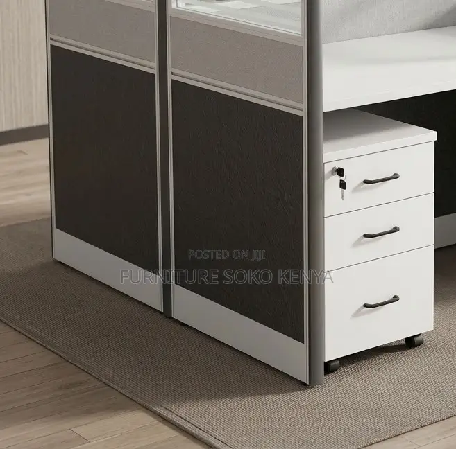 Office Workstation | Modular Design | Workstation Table With Pedestal