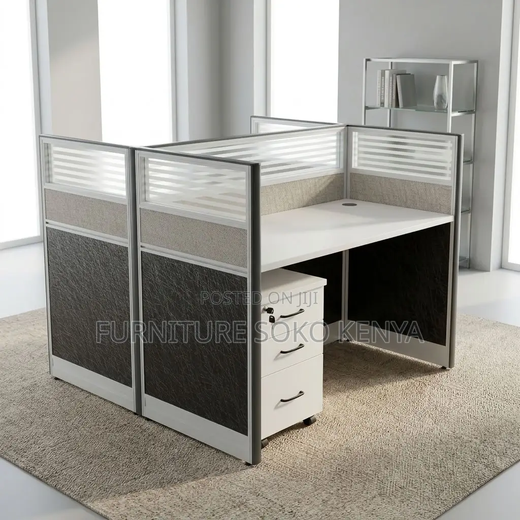 Office Workstation | Modular Design | Workstation Table With Pedestal