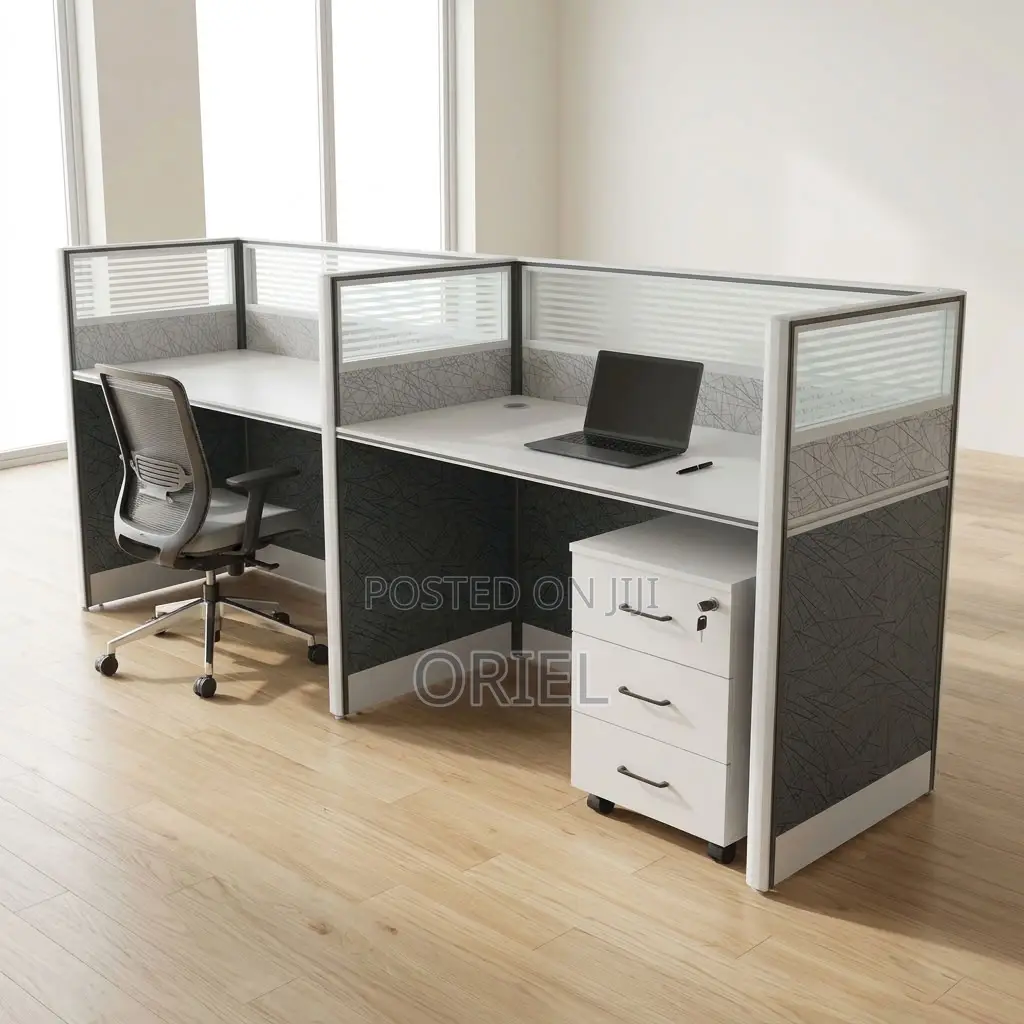 2-Seater Workstation : Straight Workstation