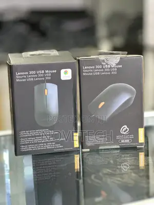 Lenovo 300 USB Wired Computer Mouse