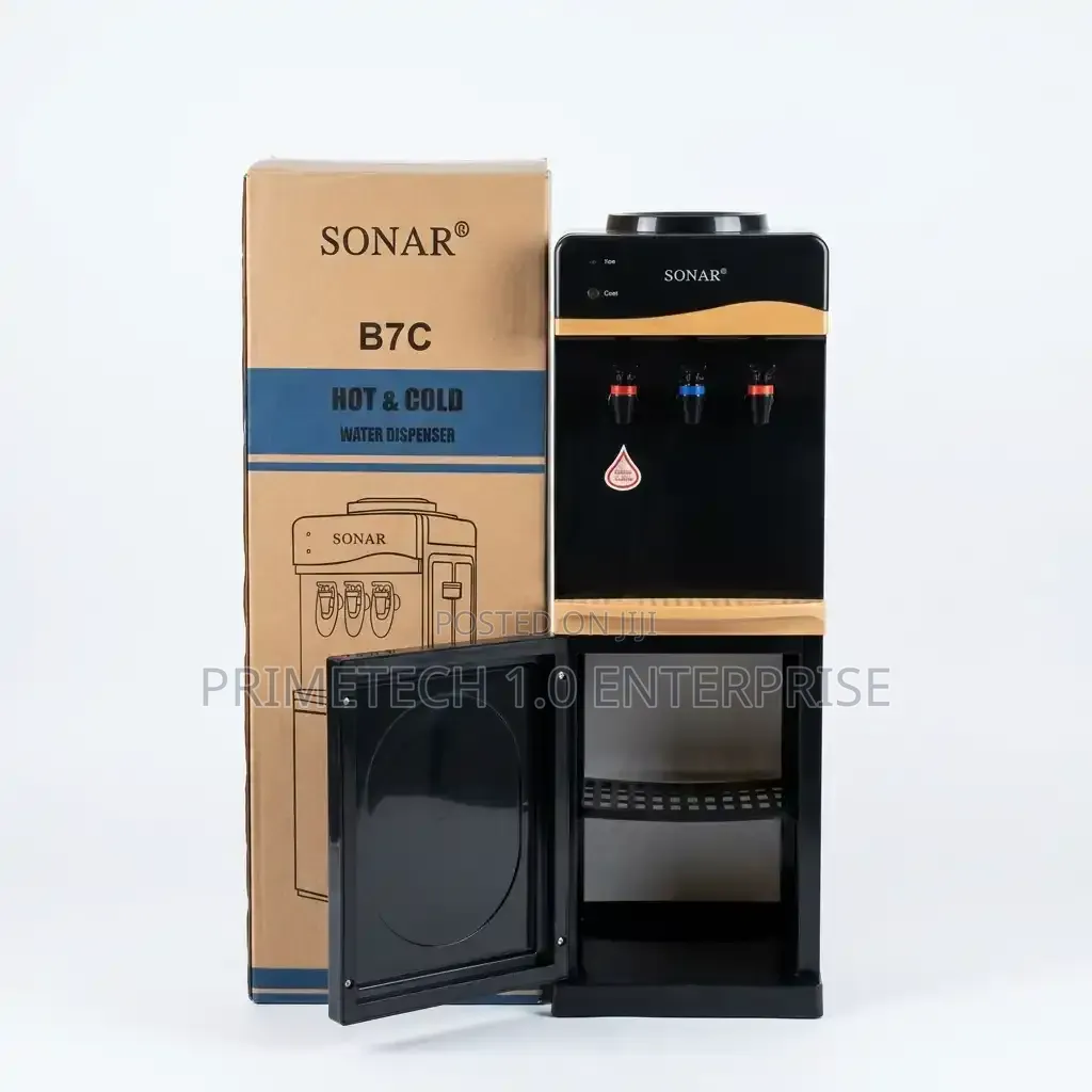 3 Taps Sonar Black Dispenser