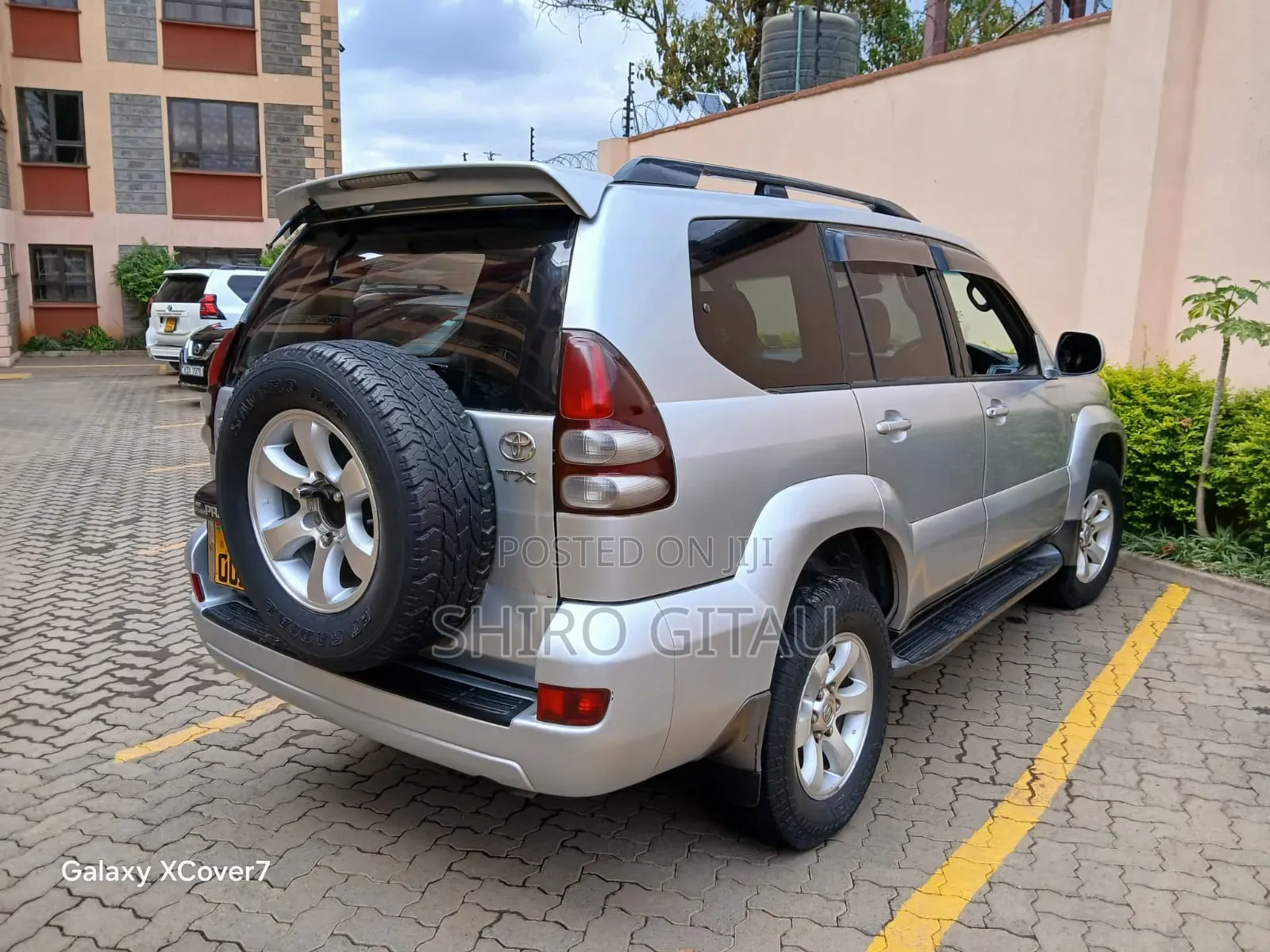 Toyota Land Cruiser Prado 2001 Silver