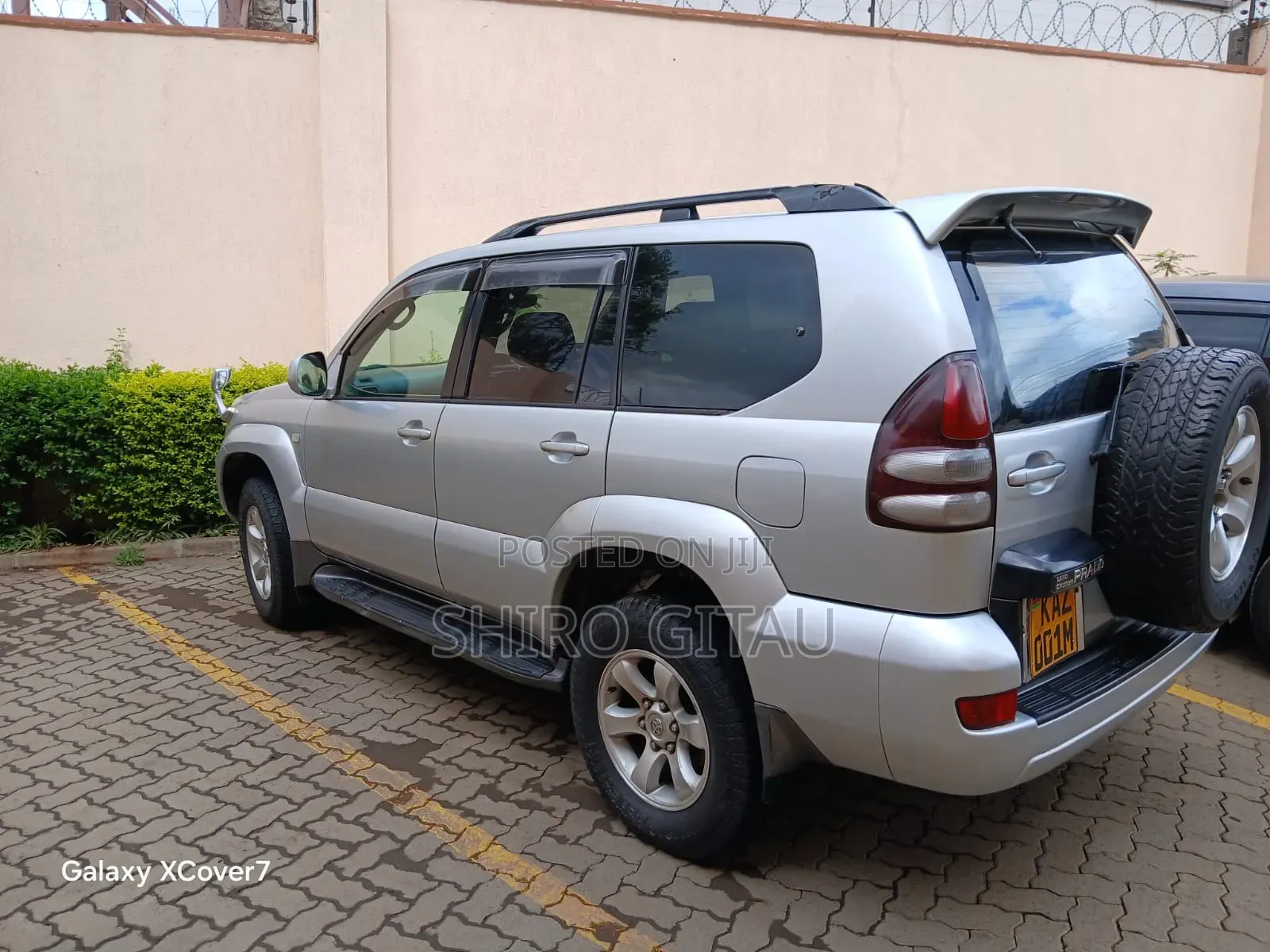 Toyota Land Cruiser Prado 2001 Silver