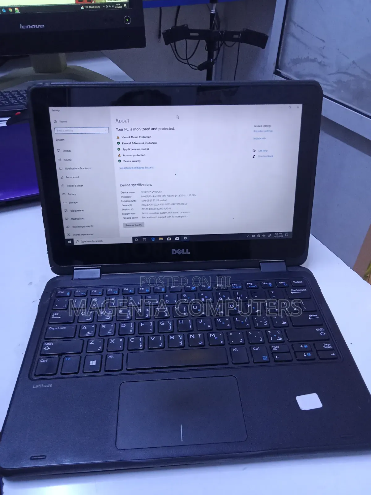 Laptop Dell Latitude 3189 4GB Intel Pentium SSD 128GB