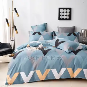 Flowered Cotton Duvet Cover Sets
Materia L- Superior Cotton