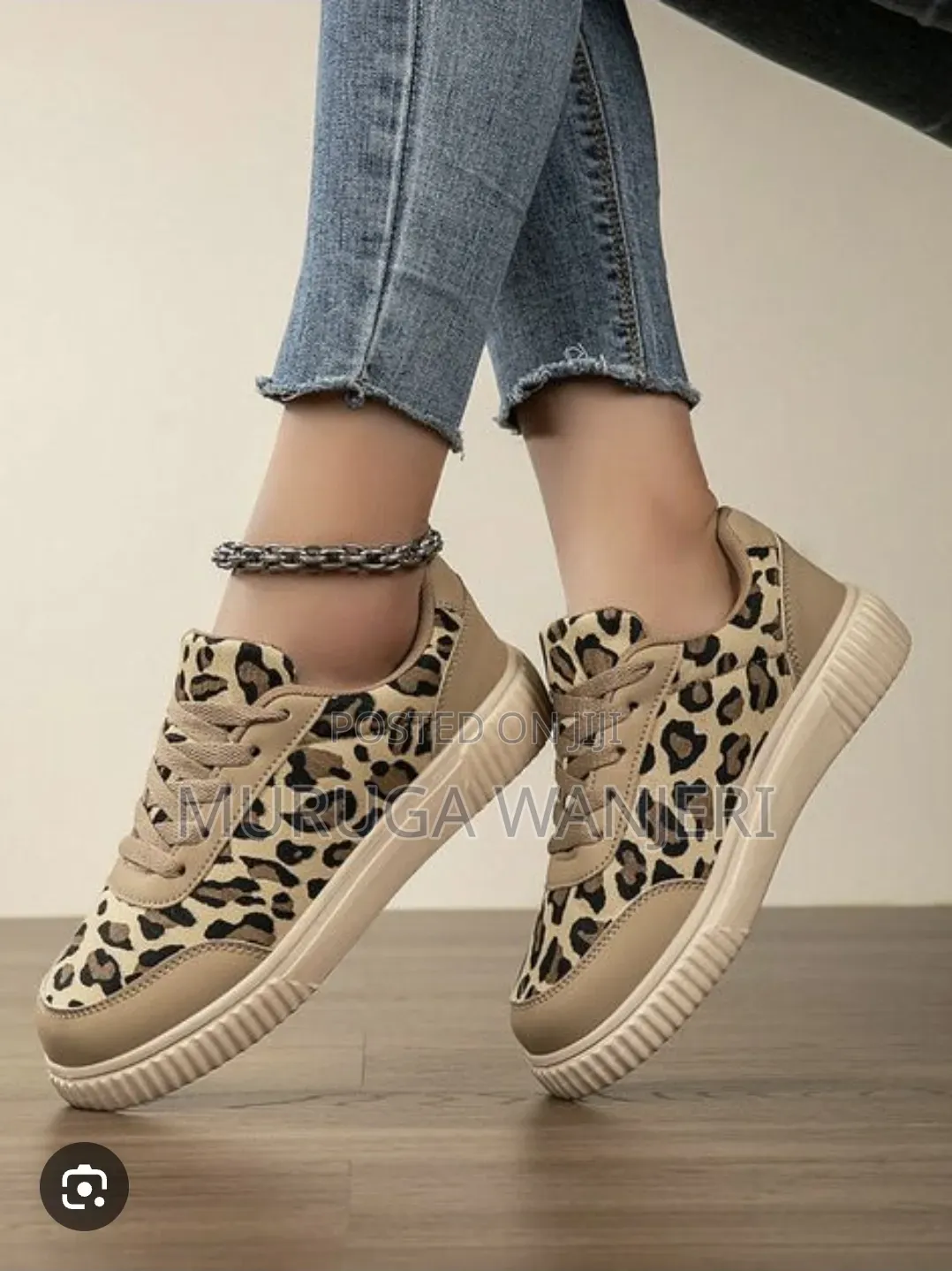 Animal Print Sneakers