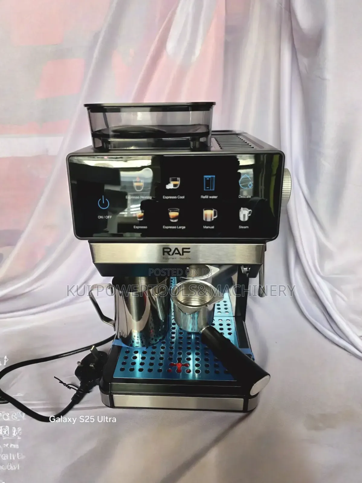 RAF Coffee Bean Grinder and Espresso Machine