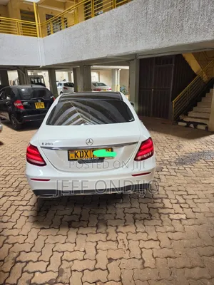 Mercedes-Benz E200 2018 White