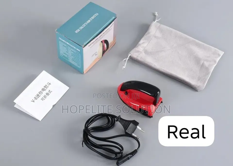 25W Foldable Handle Mini Iron Box