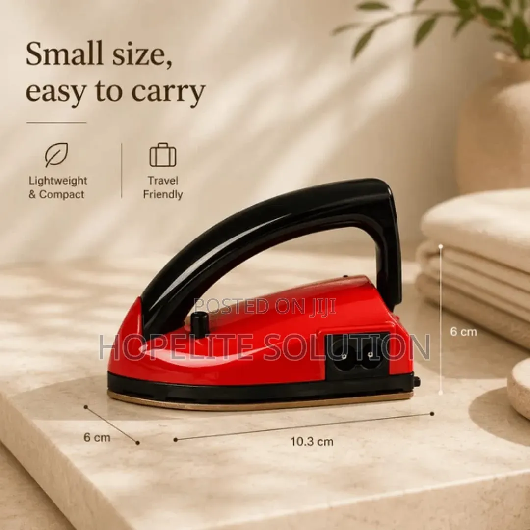 25W Foldable Handle Mini Iron Box