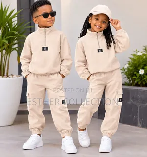 Girls Boys 2Pcs Tracksuit Set