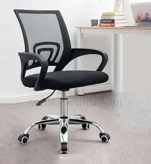 Secretarial Desk Office Chair With Low Backrest