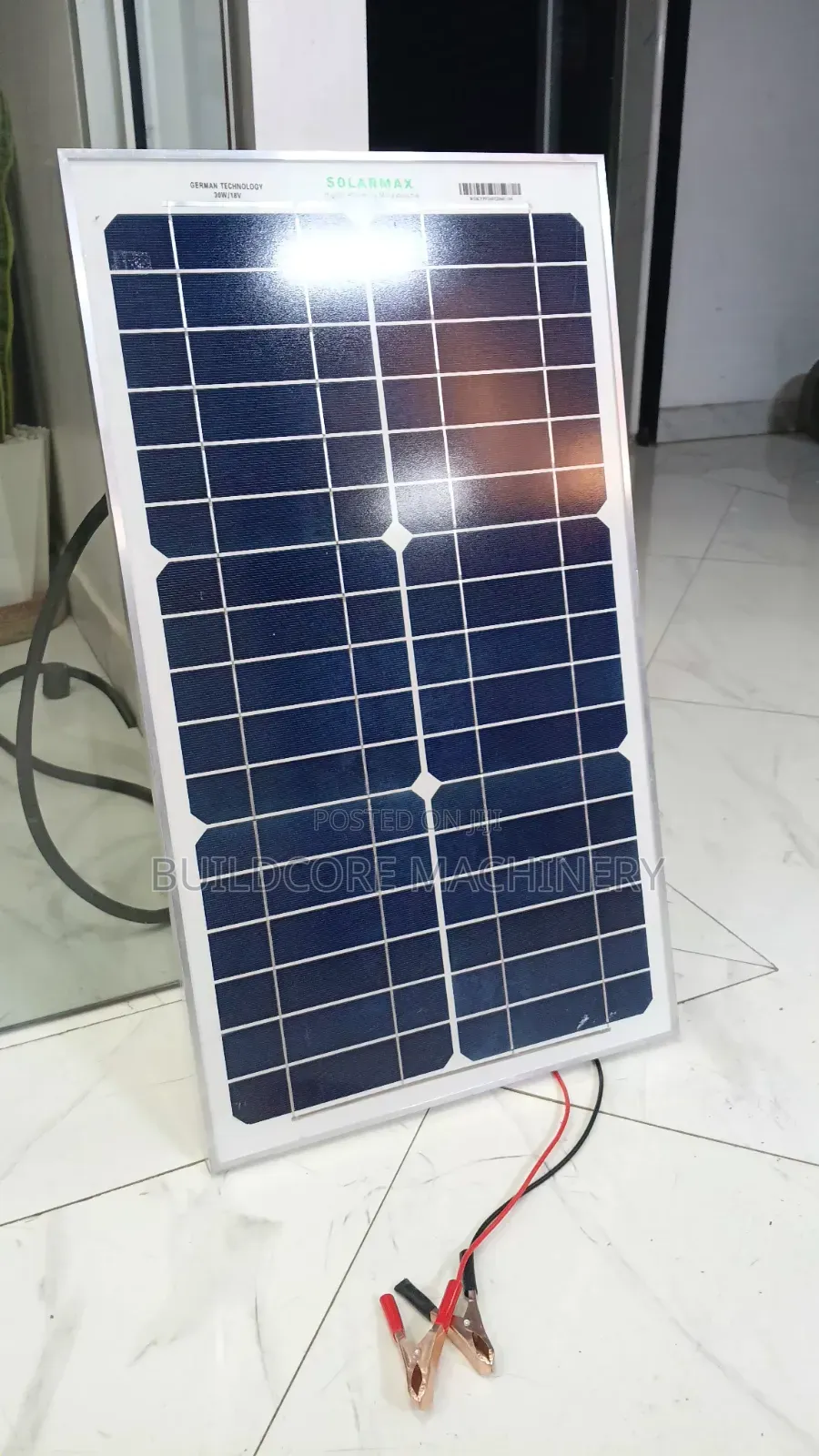 30watts 18v Solarmax Solar Pannel