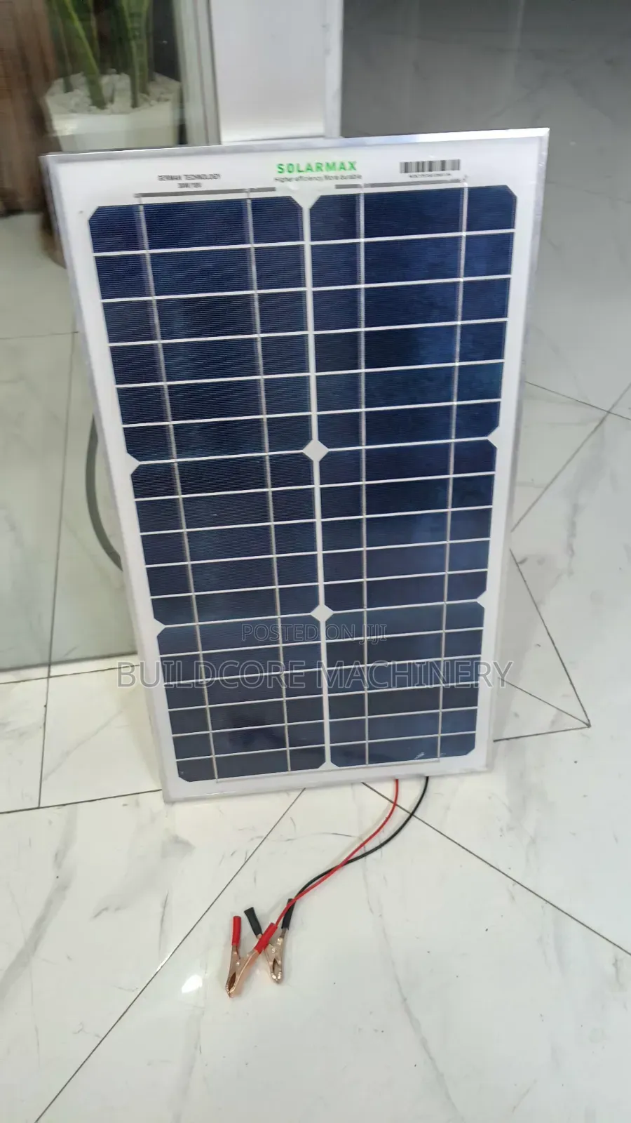 Solarmax 30watts 18v Solar Pannel