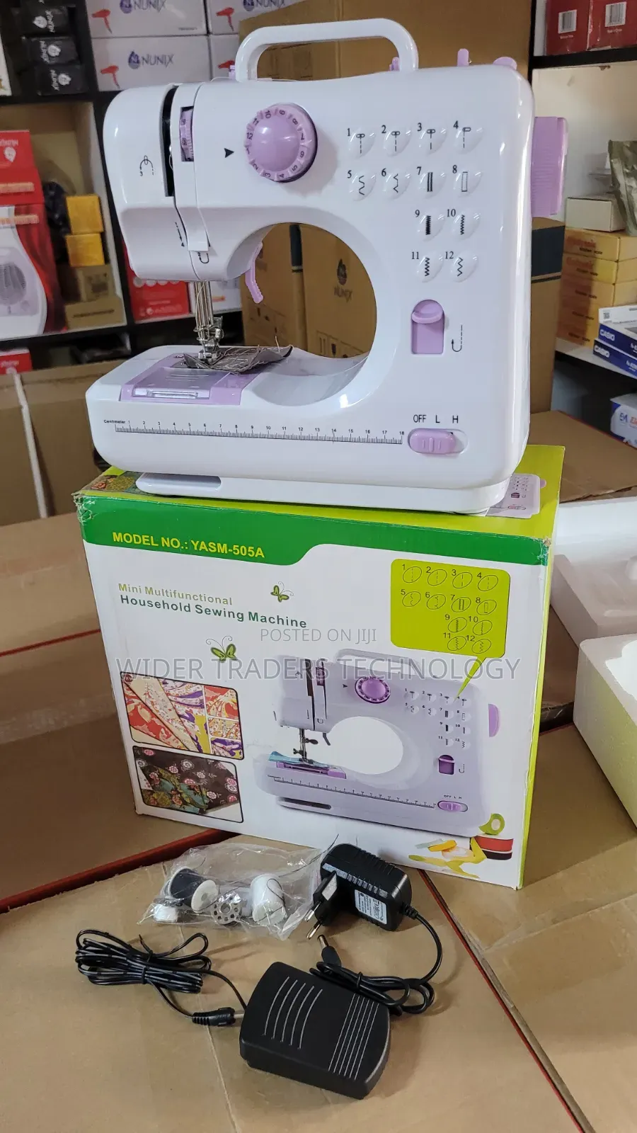 YASM-505A Mini Multifunctional Sewing Machine With 12