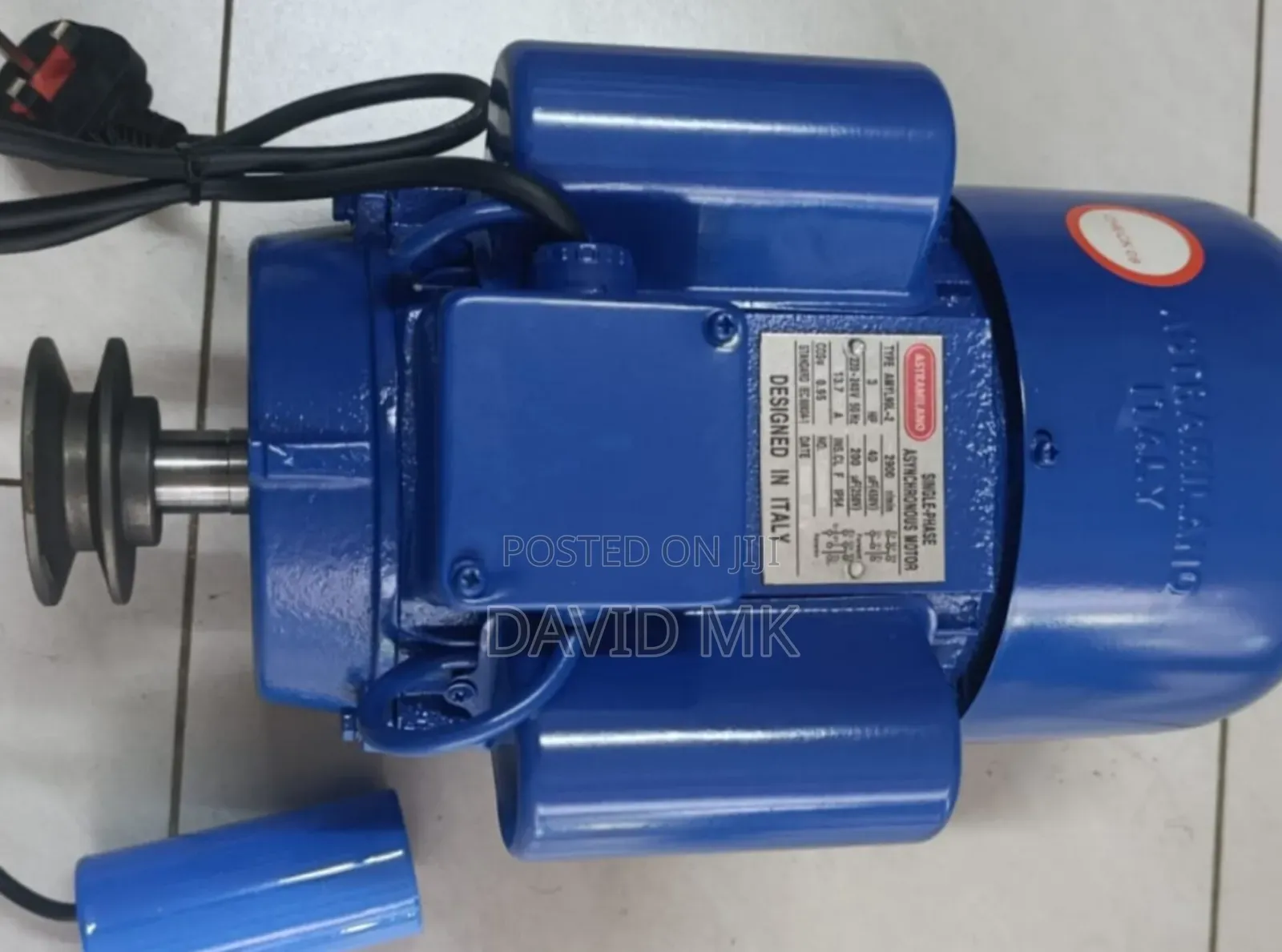 Astramilano 3HP Industrial Electric Motor – High Speed & Reliable