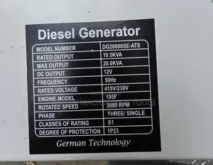 Pulsar Germany 20kva Aircooled Silent Diesel Generator Automatic Dual