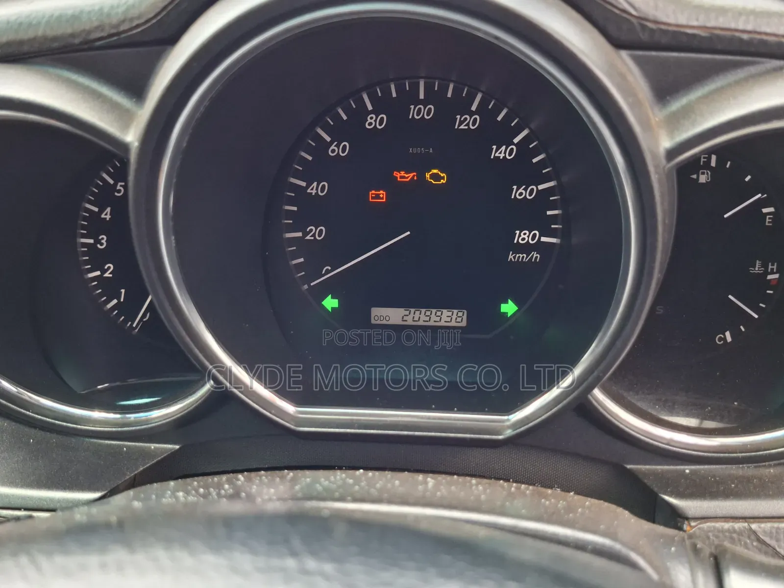 Toyota Harrier 2.4 2008 Black