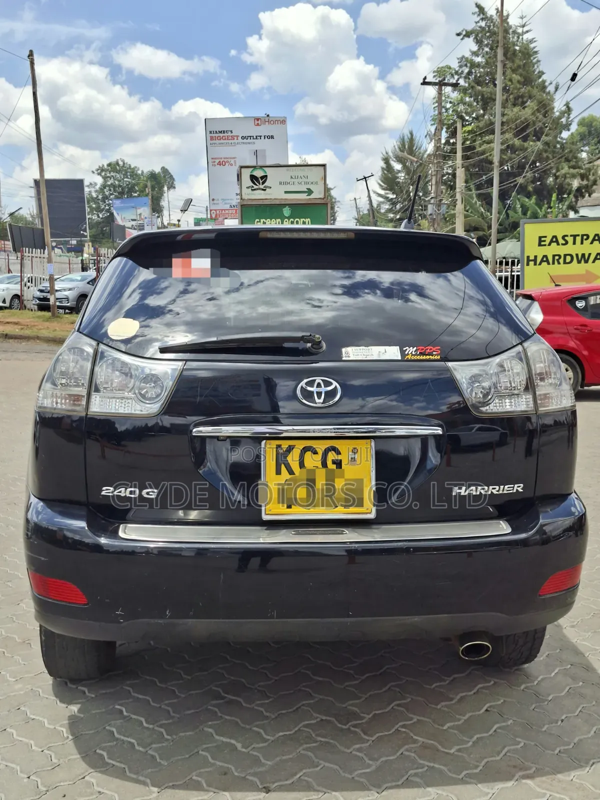 Toyota Harrier 2.4 2008 Black