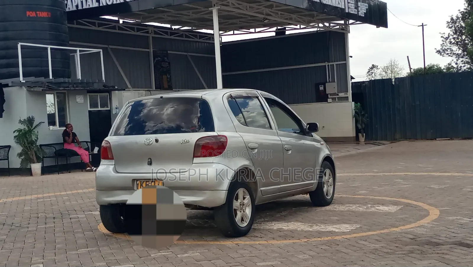 Toyota Vitz 2003 Gray