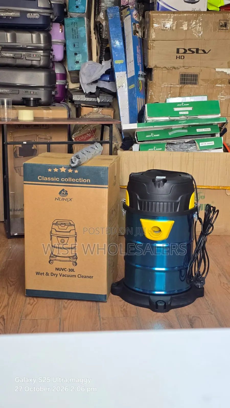 Nunix 30L Wet & Dry Vacuum Cleaner