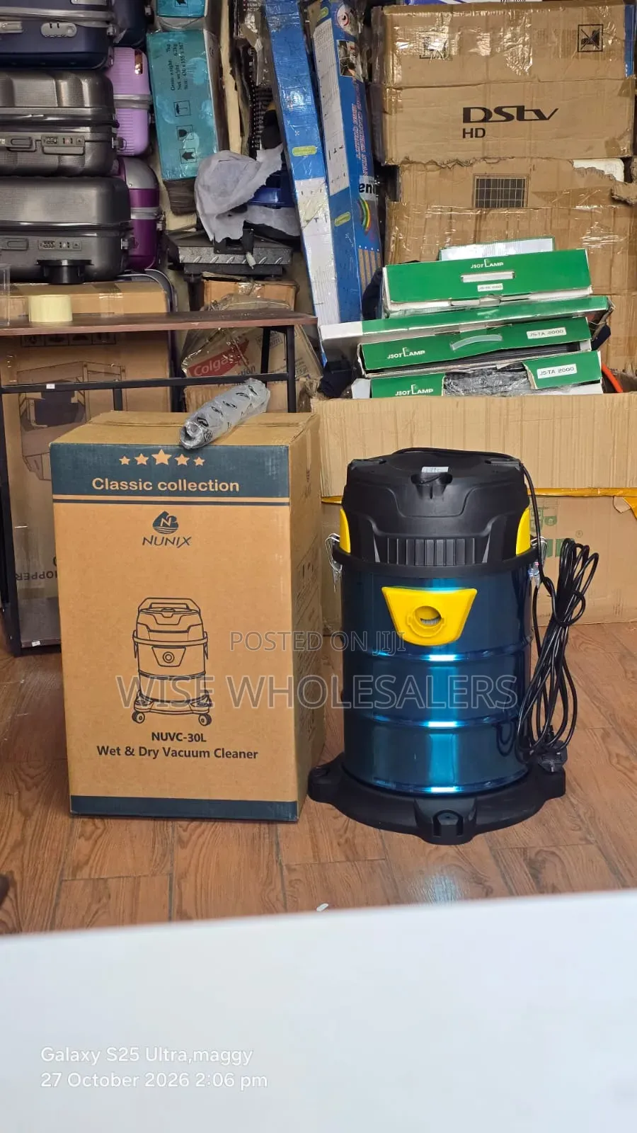 Nunix 30L Wet & Dry Vacuum Cleaner