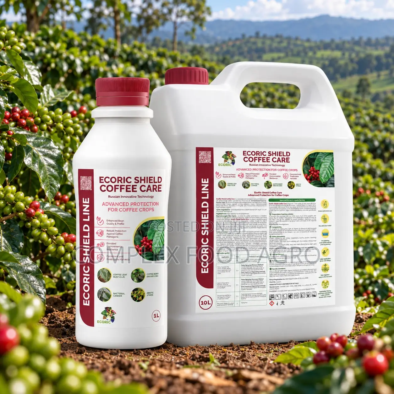 EcoRic Shield Coffee Care for Coffee Crops 1L / 10L