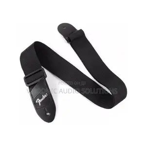 Guitar Strap, Polyester Straps With Leather Ends