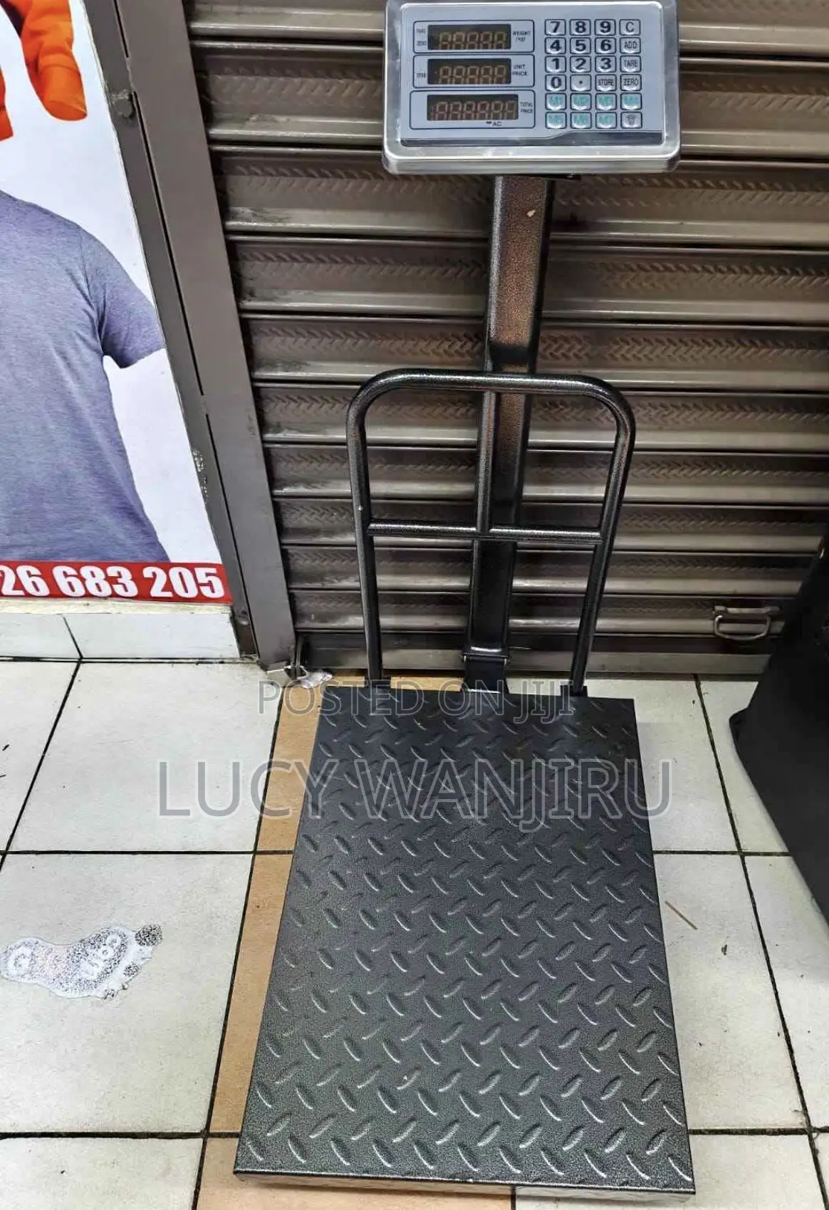 Weighing Scale Platform With Guard / 300kgs Weighing Scale Digital