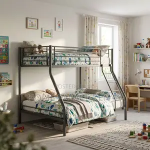Kids Bed; Metallic Kids Bunk Bed