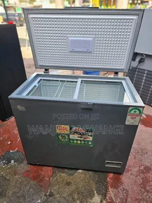 Cute Kitchen Deep Freezer ( Gray )