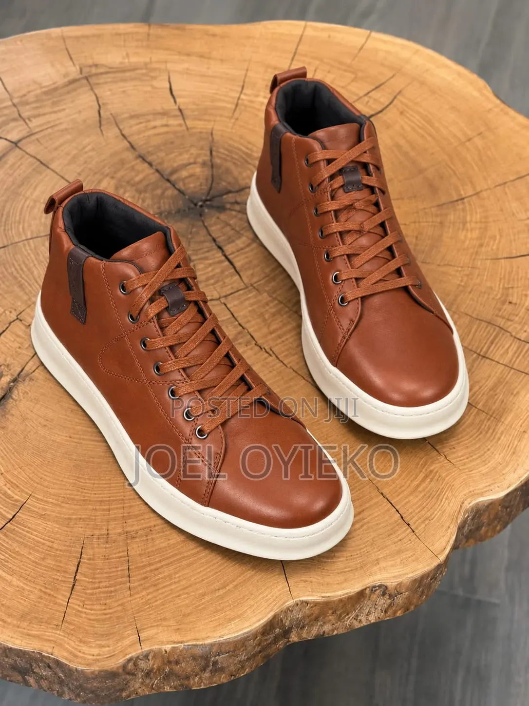 High Cut Leather Timberland Casual
