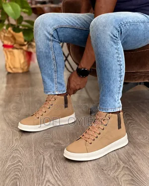 High Cut Leather Timberland Casual