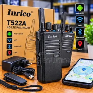 Inrico T522A Push-to-Talk POC Radio With Unlimited Range GPS WiFi