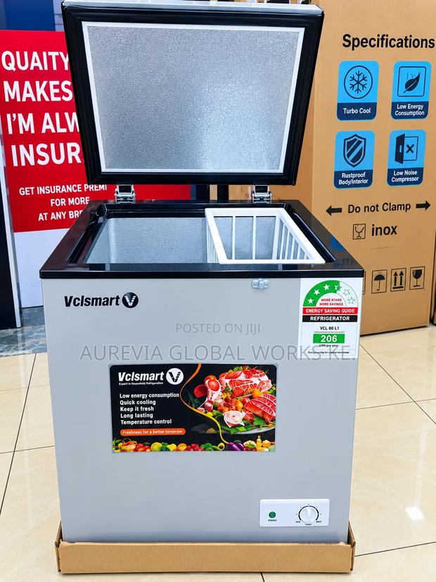 Volsmart 110l Chest Freezer - main view