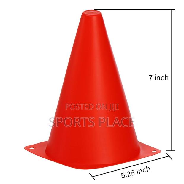 7" Traffic -Shaped Training Field Cones - 10 - main view