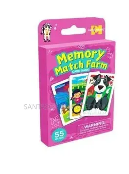 Memory Match Farm Card Game