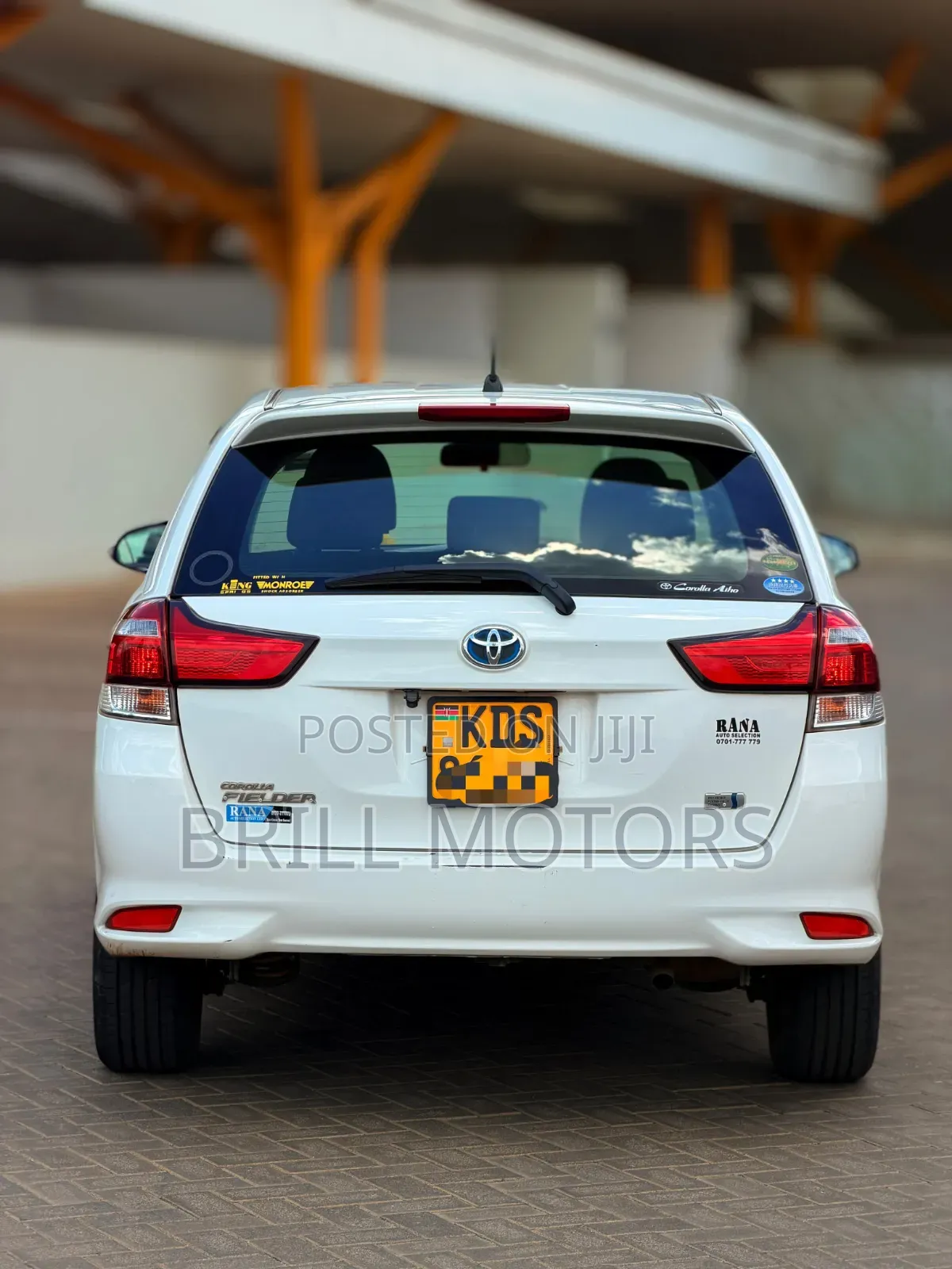 Toyota Corolla Fielder 2017 White