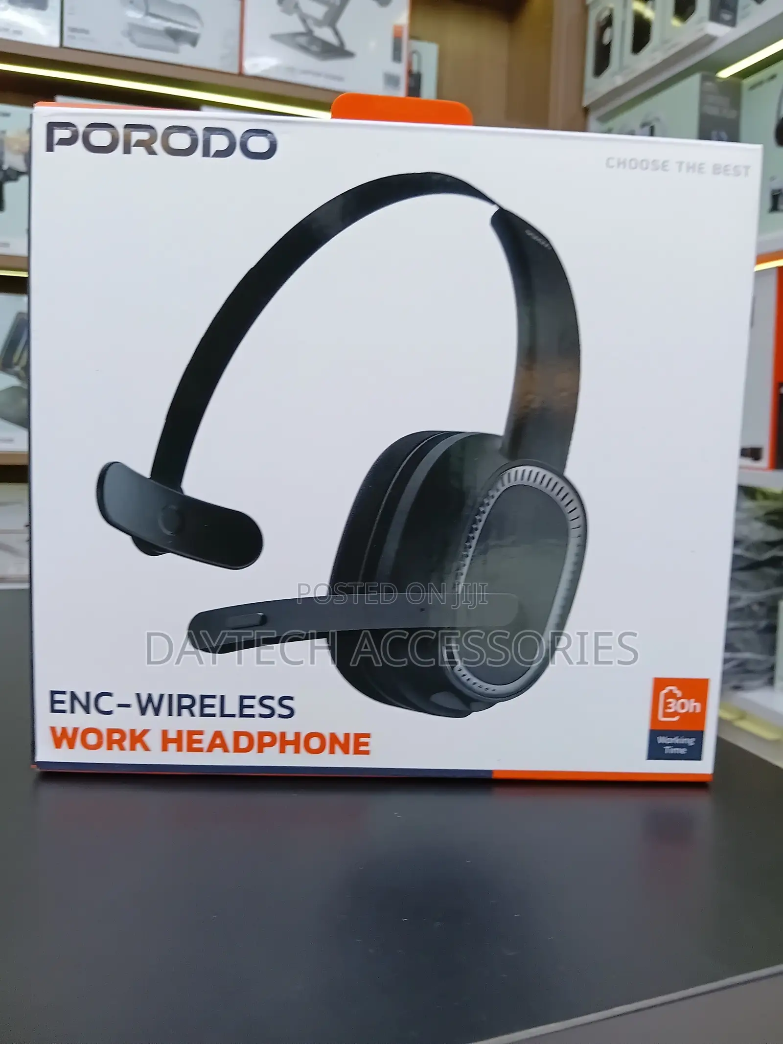 Porodo Wireless Bluetooth Work Headphones – ENC