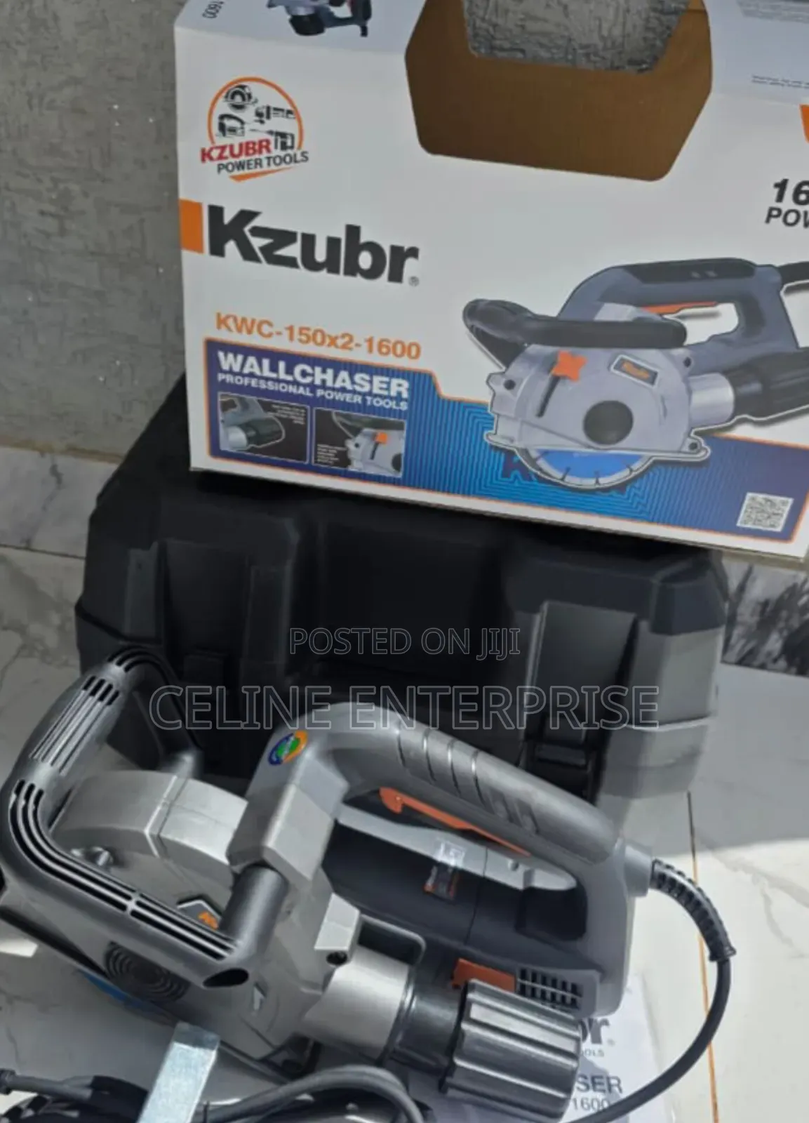Kzubr 1600W Wall Slotting Tool for Electrical Installation
